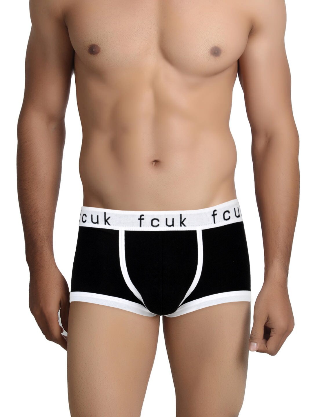 FCUK Underwear Men Black & White Trunks
