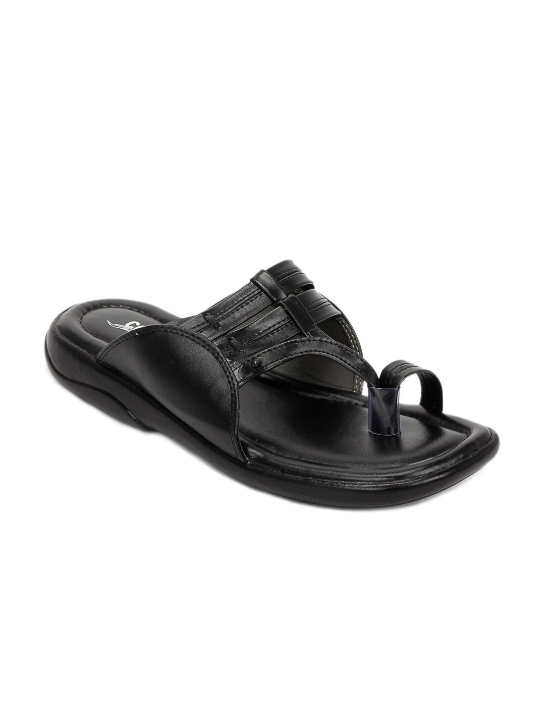 Coolers Men Black Sandals