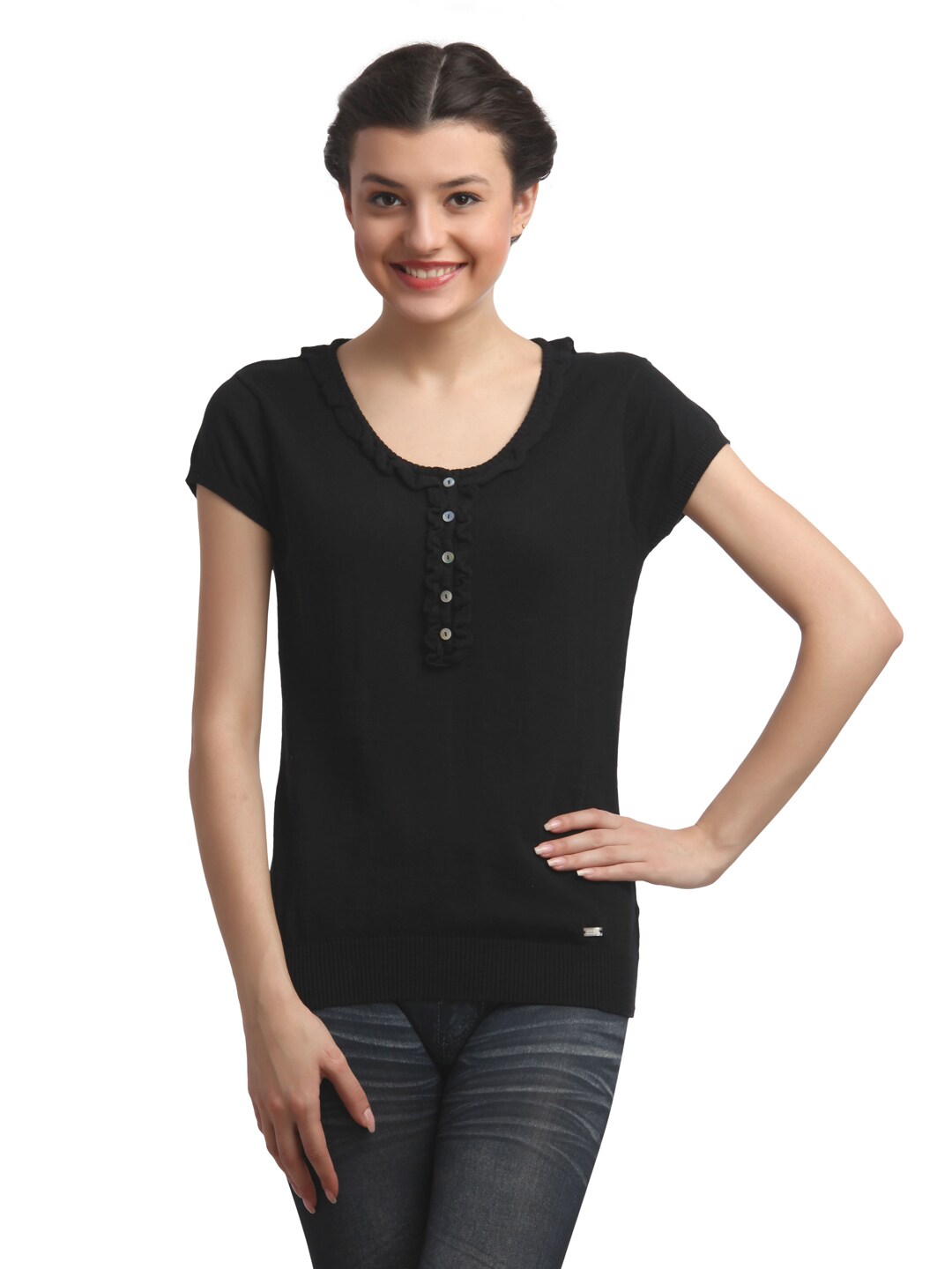 Arrow Woman Black Top