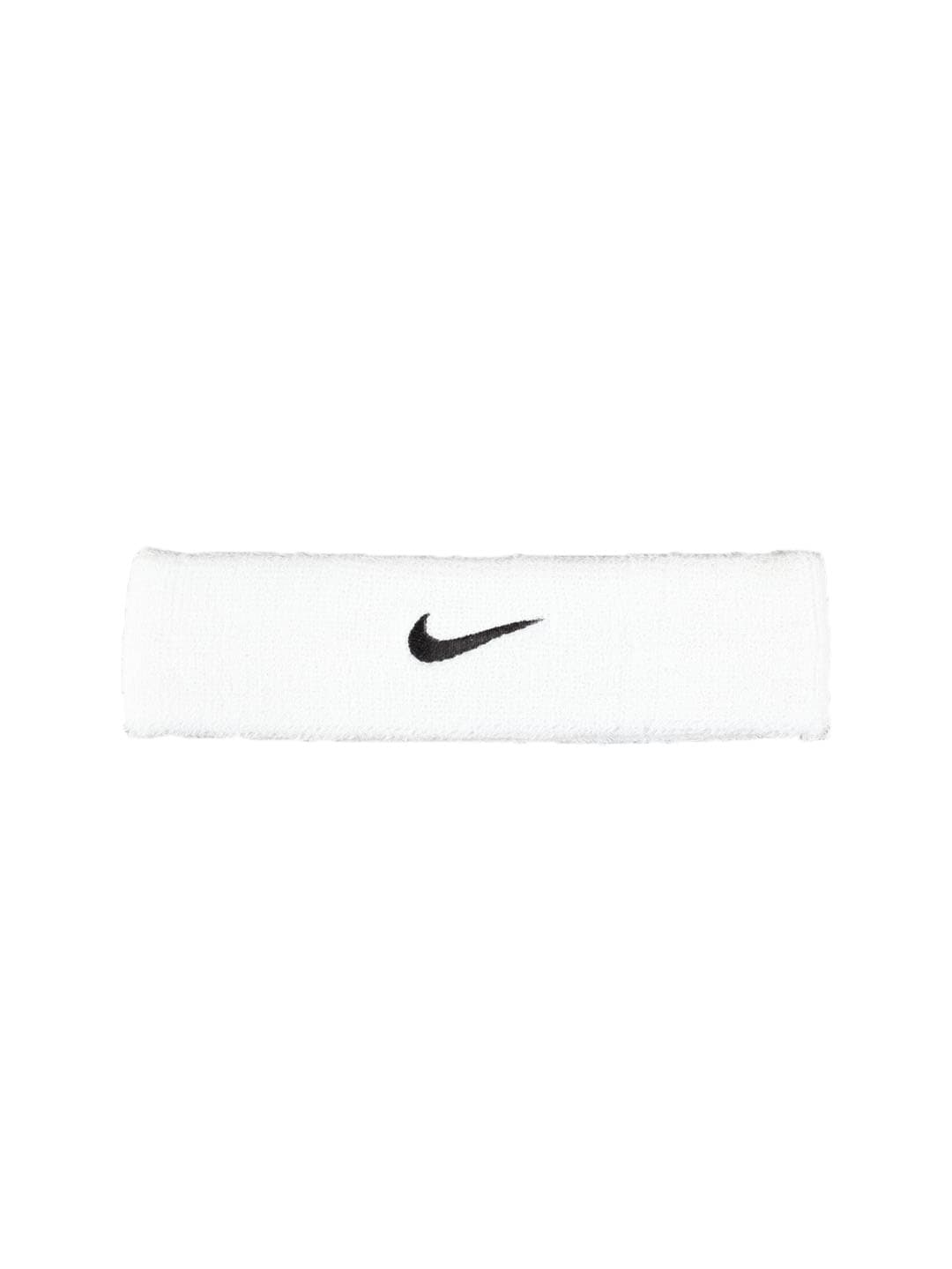Nike Unisex White Swoosh Headband