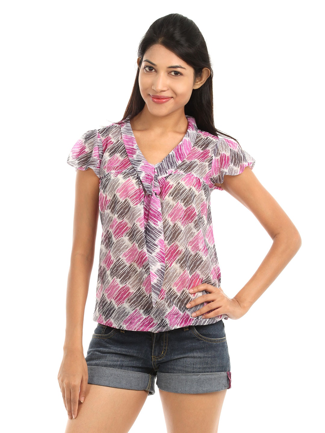 Wills Lifestyle Women Pink Top