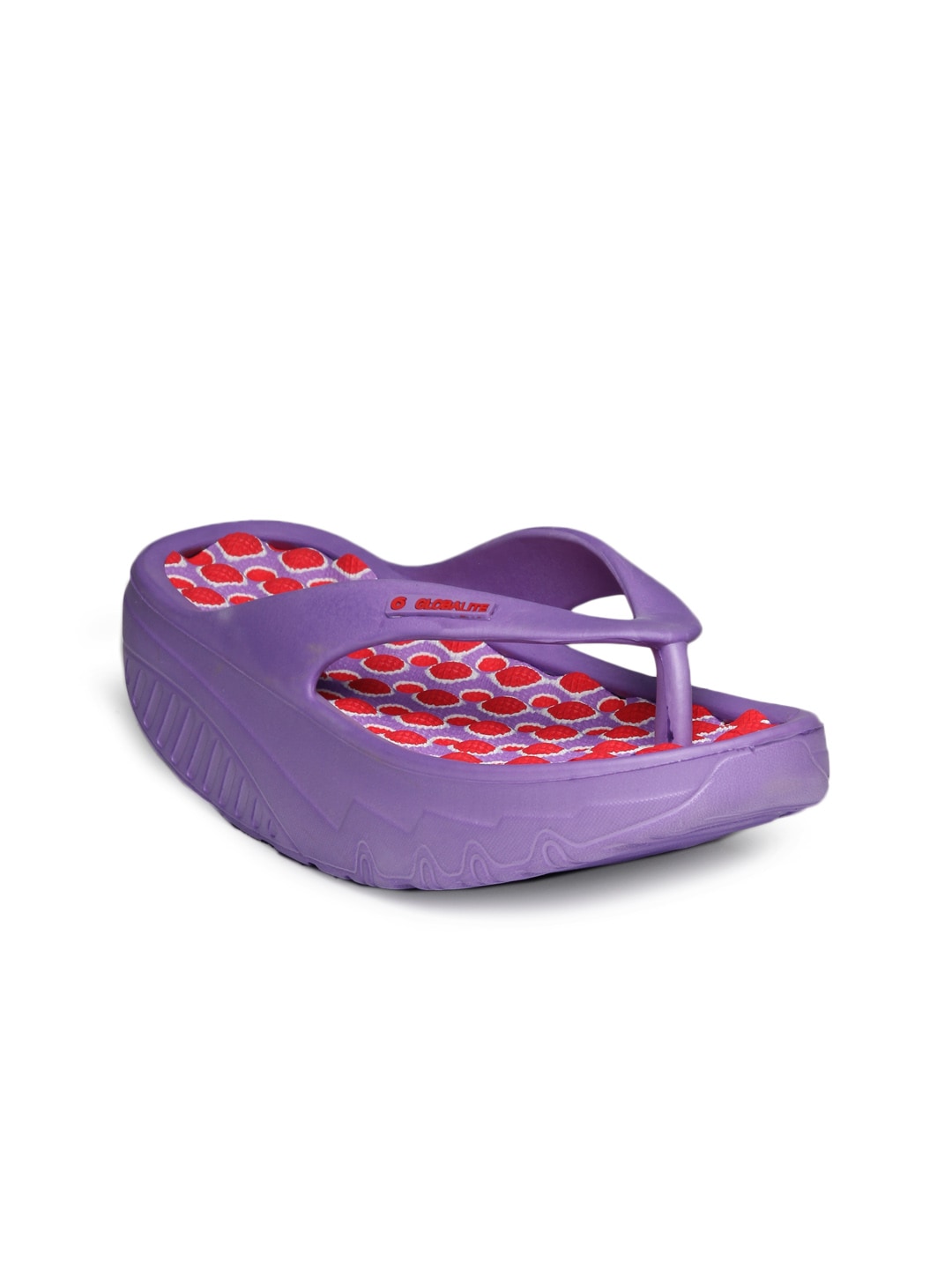 Globalite Women Amada Purple Flip Flops