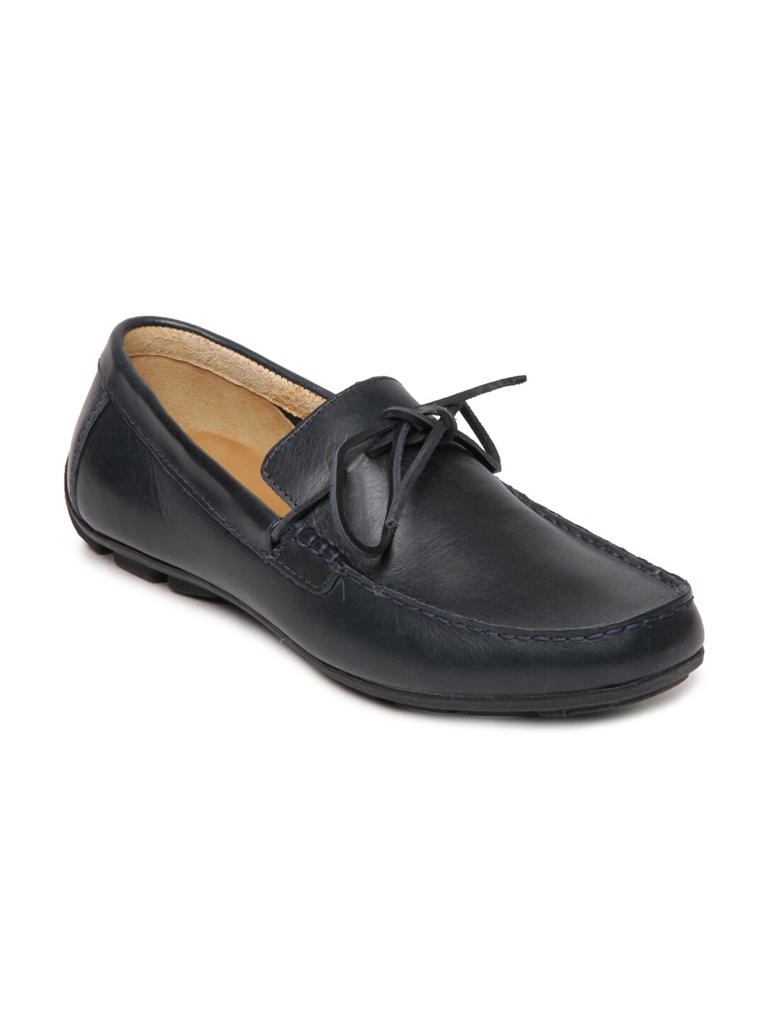 Clarks Men Dark Navy Malta Drive Loafers