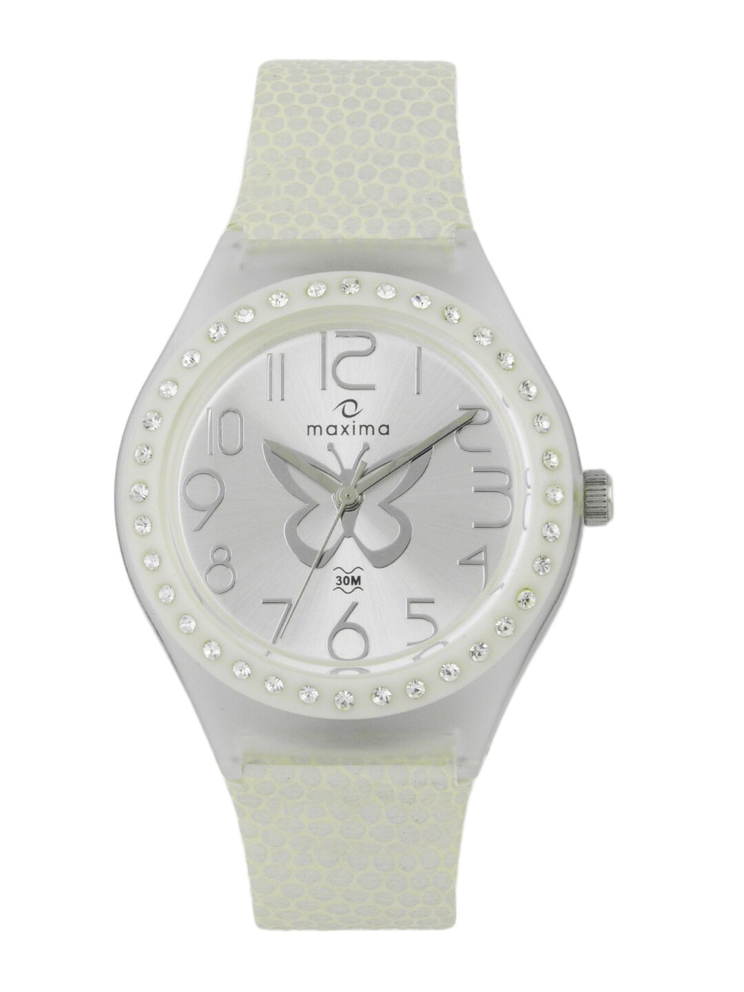 Maxima Women Silver Dial Watch