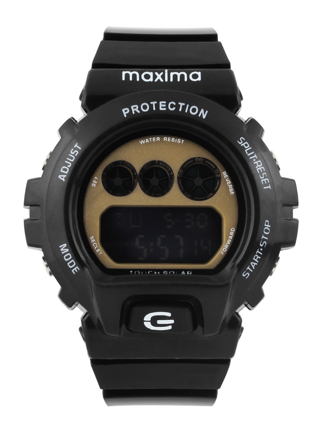 Maxima Men Black Digital Watch