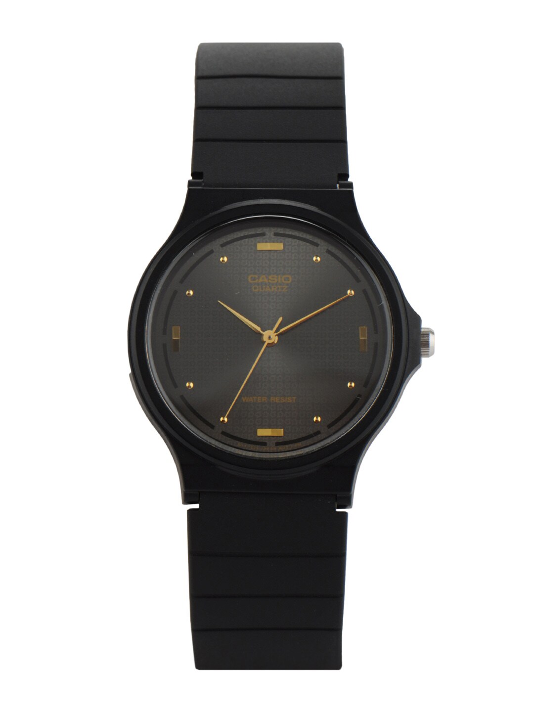 CASIO ENTICER Men Black Printed Dial Watch A019 MQ-76-L1AUL