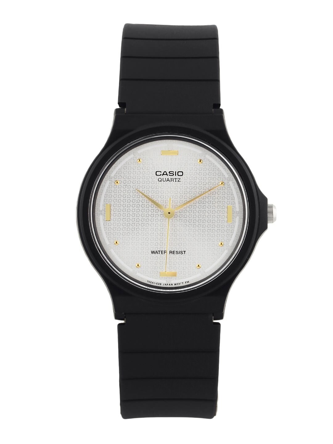CASIO ENTICER Men Black Printed Dial Watch A020 MQ-76-L7A1UL