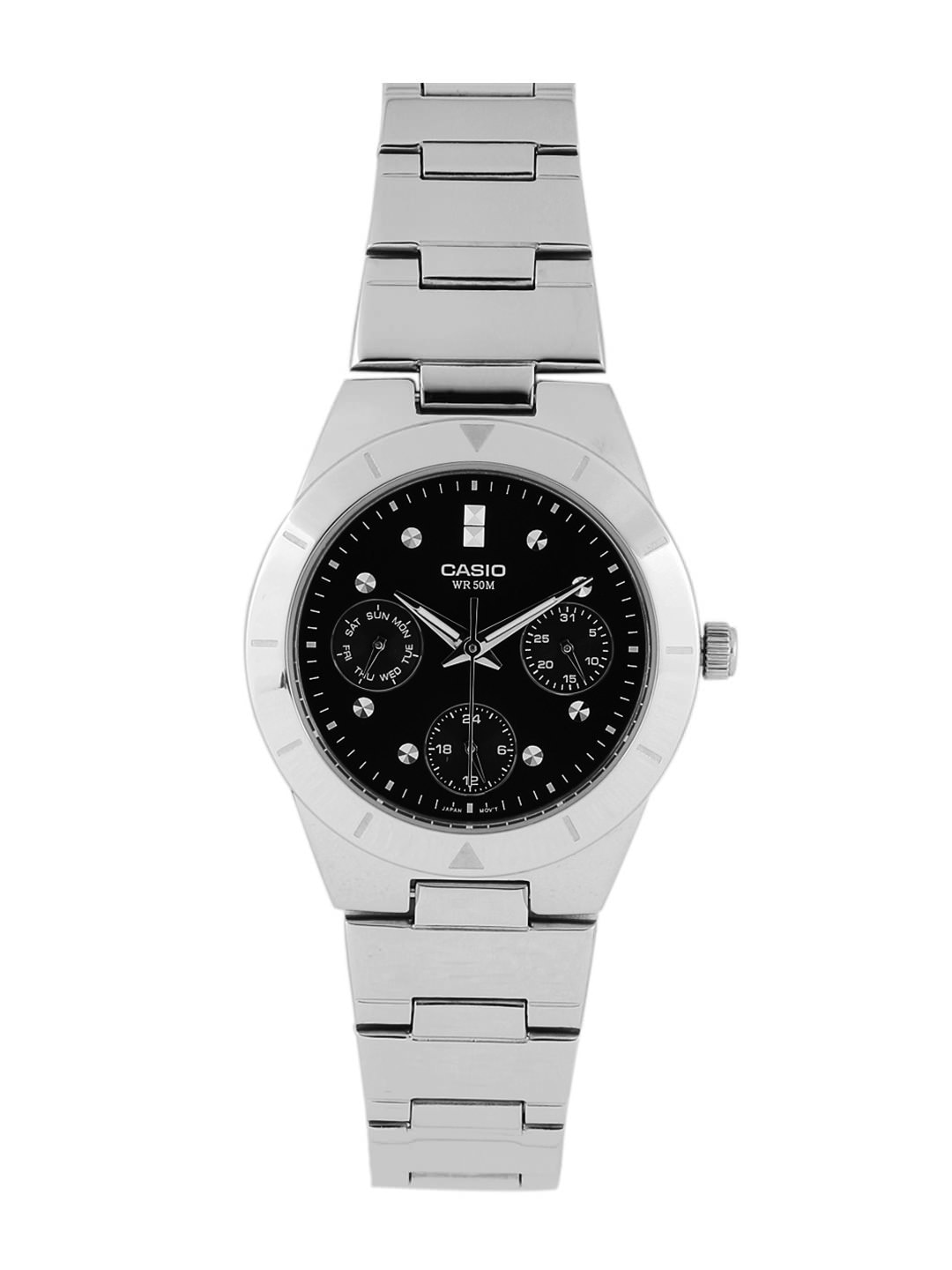 Casio Enticer Women Black Multi-Dial Watch LTP-2083D-1AVDF(A528)
