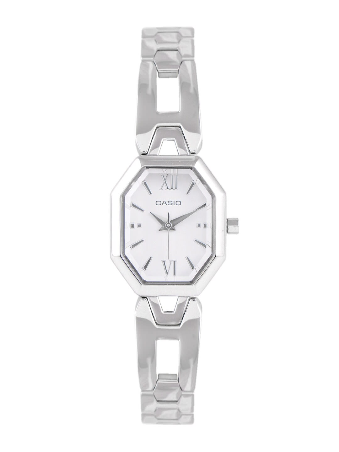 CASIO ENTICER Women White Dial Analogue Watch A640