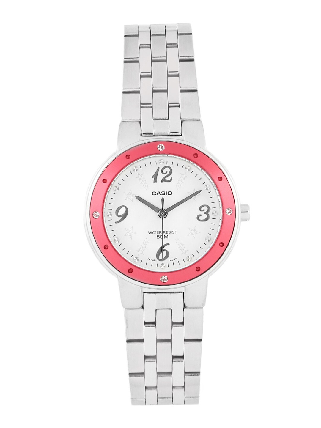 CASIO Enticer Women White Dial Analogue Watch