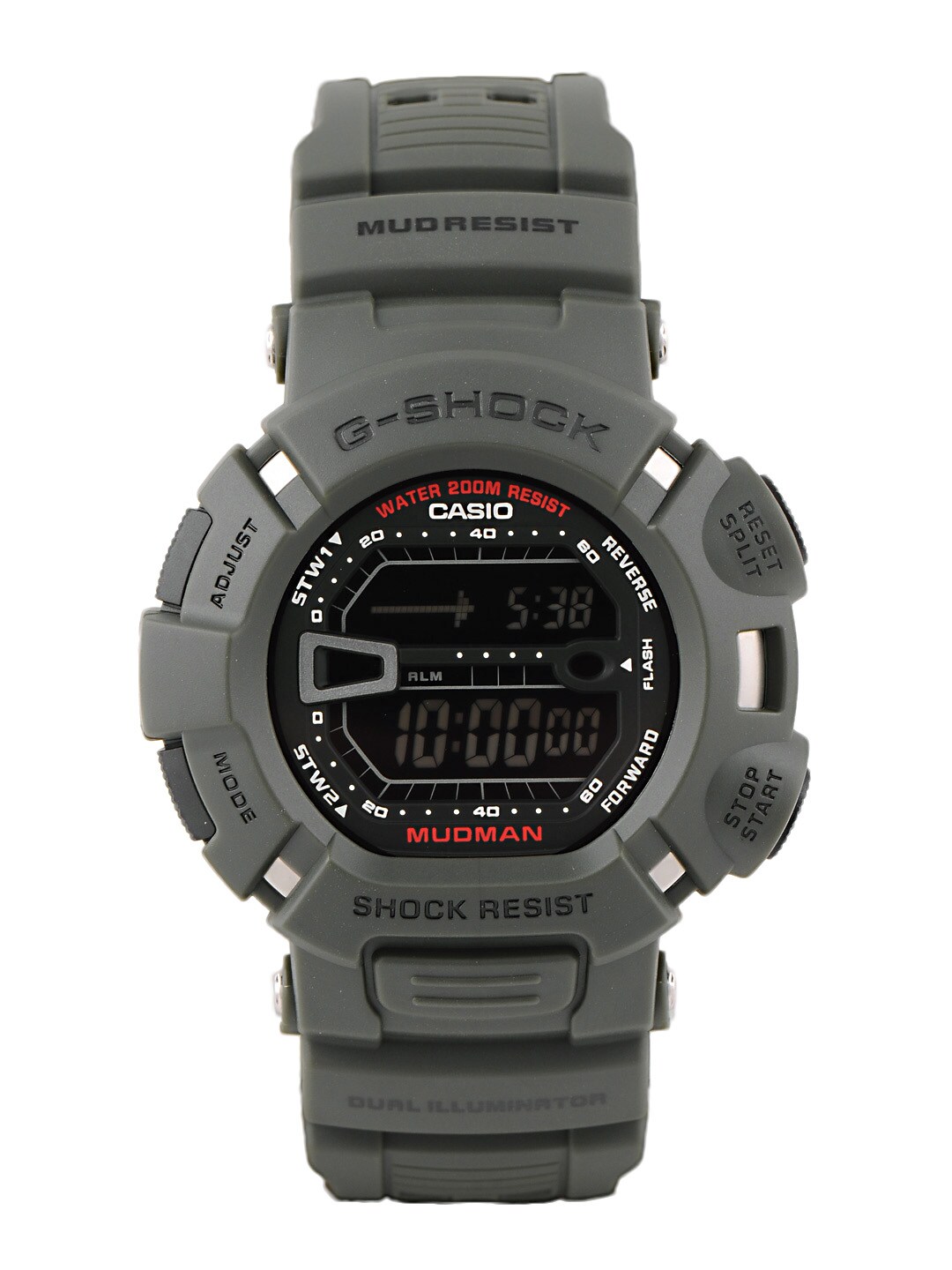 CASIO G-Shock Olive Digital Watch G245
