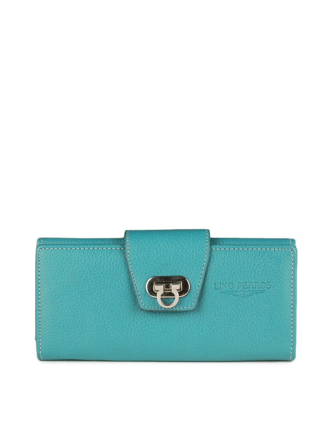 Lino Perros Women Turquoise Blue Wallet