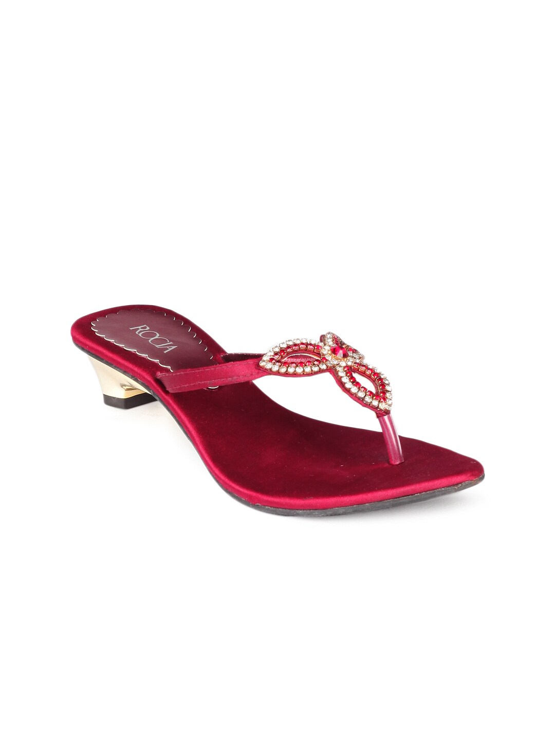 Rocia Women Maroon Sandals