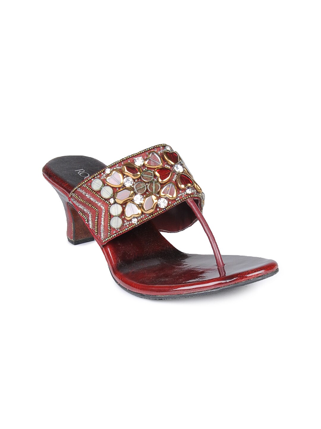 Rocia Women Maroon Sandals