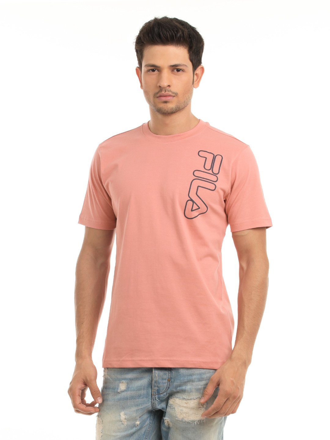 Fila Mens Pink T-shirt