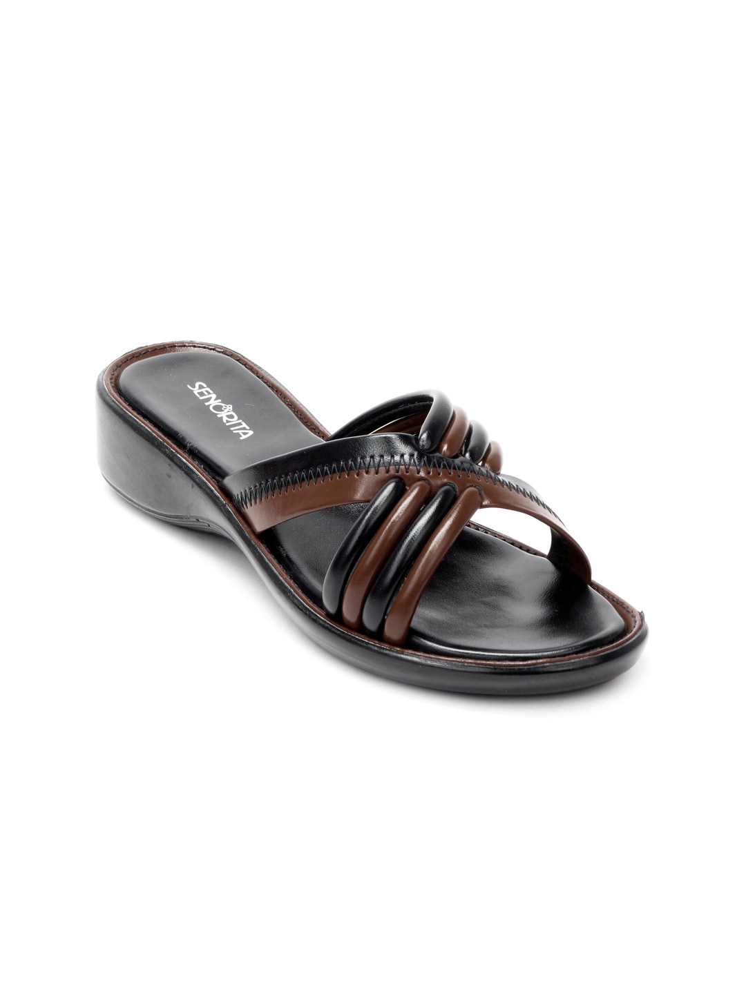 Senorita Women Black Sandals