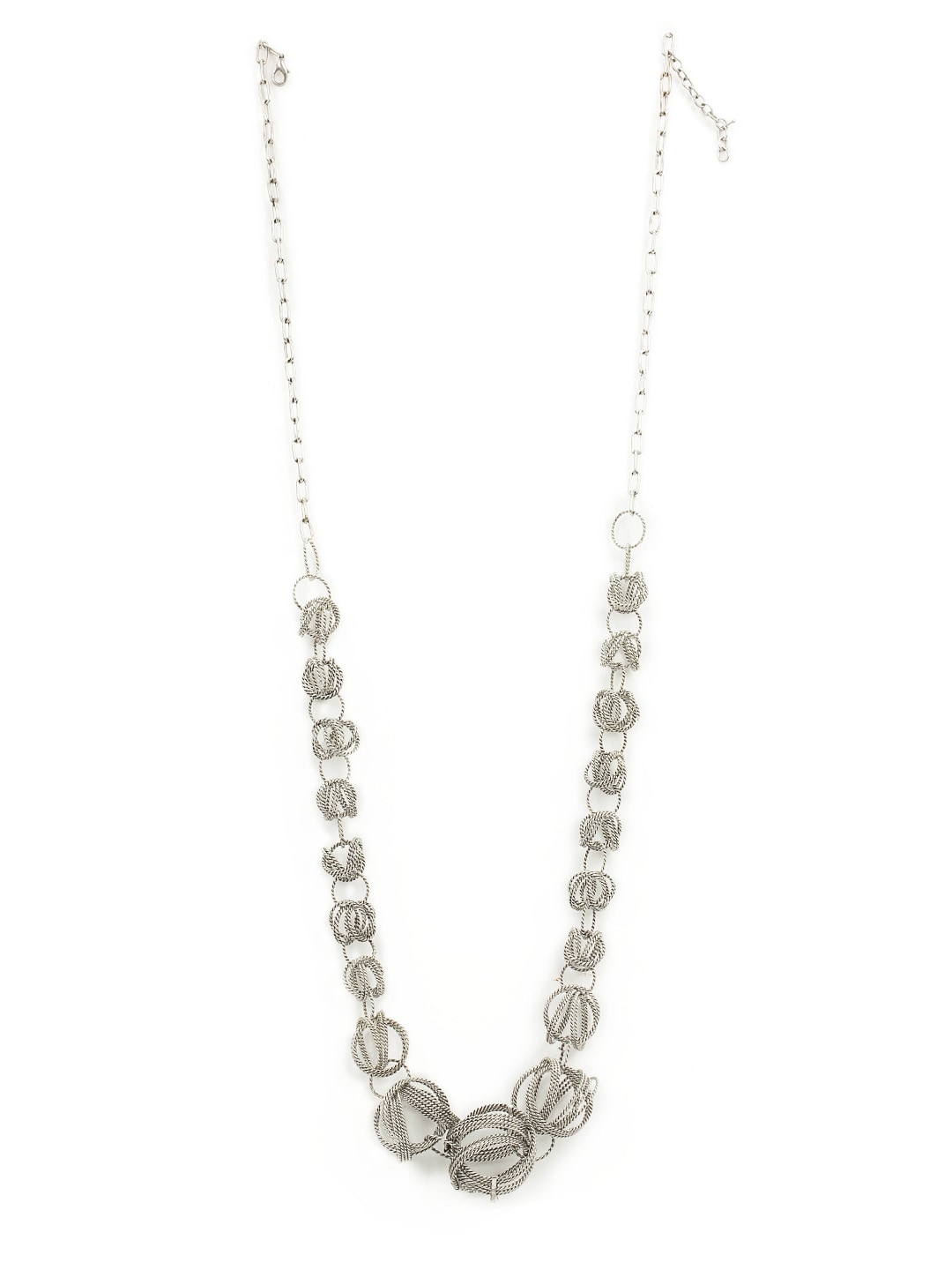 Adrika Silver Coloured Necklace