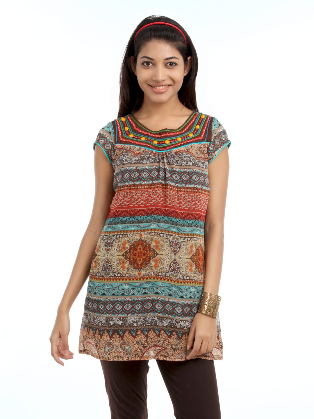 Fusion Beats Women Multi Coloured Tunic