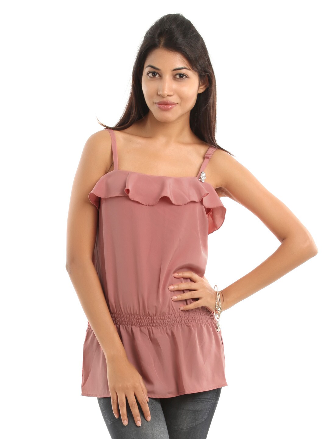 109F Women Pink Top