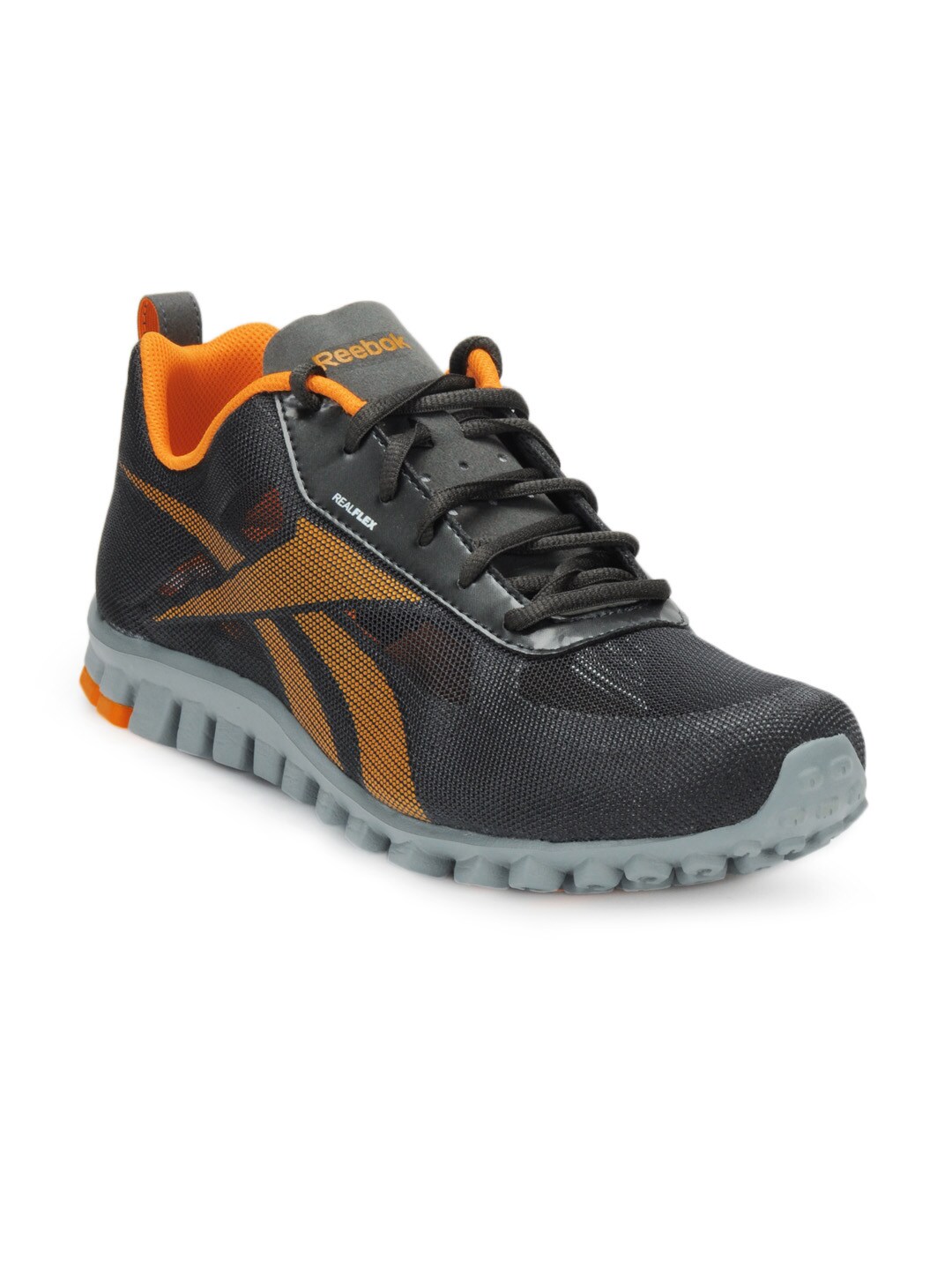 Reebok Men Charcoal Realflex Breeze Sports Shoes