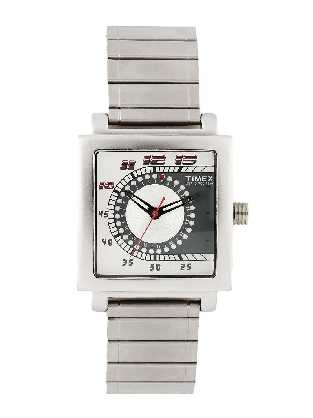Timex Men Silver Dial Watch
