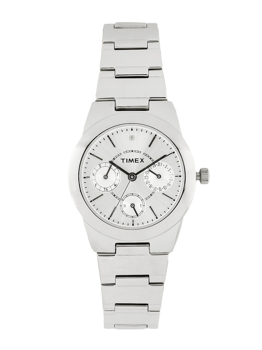 Timex Women Silver-Toned Dial Watch J103