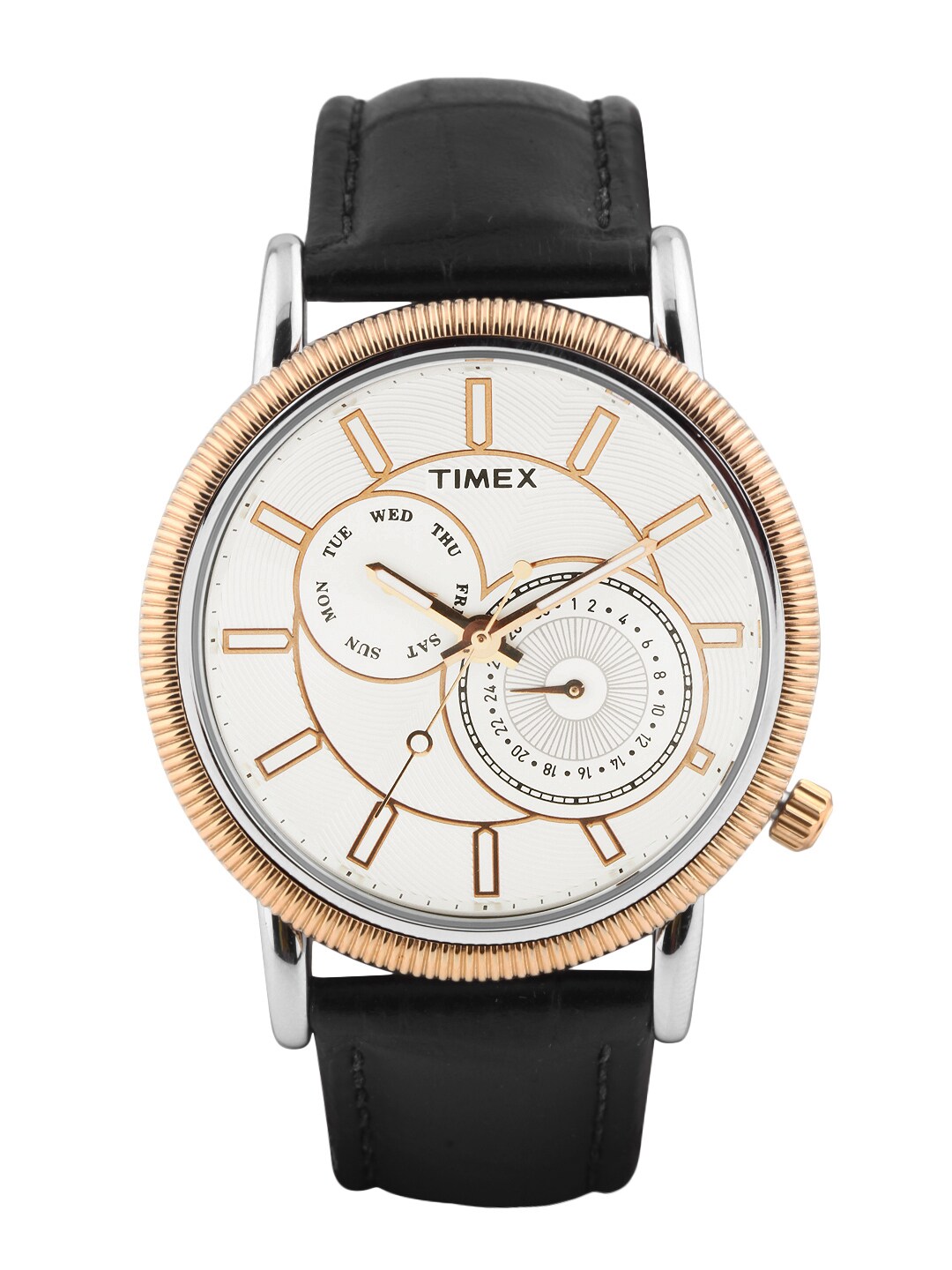 Timex Men Off-White Dial Watch