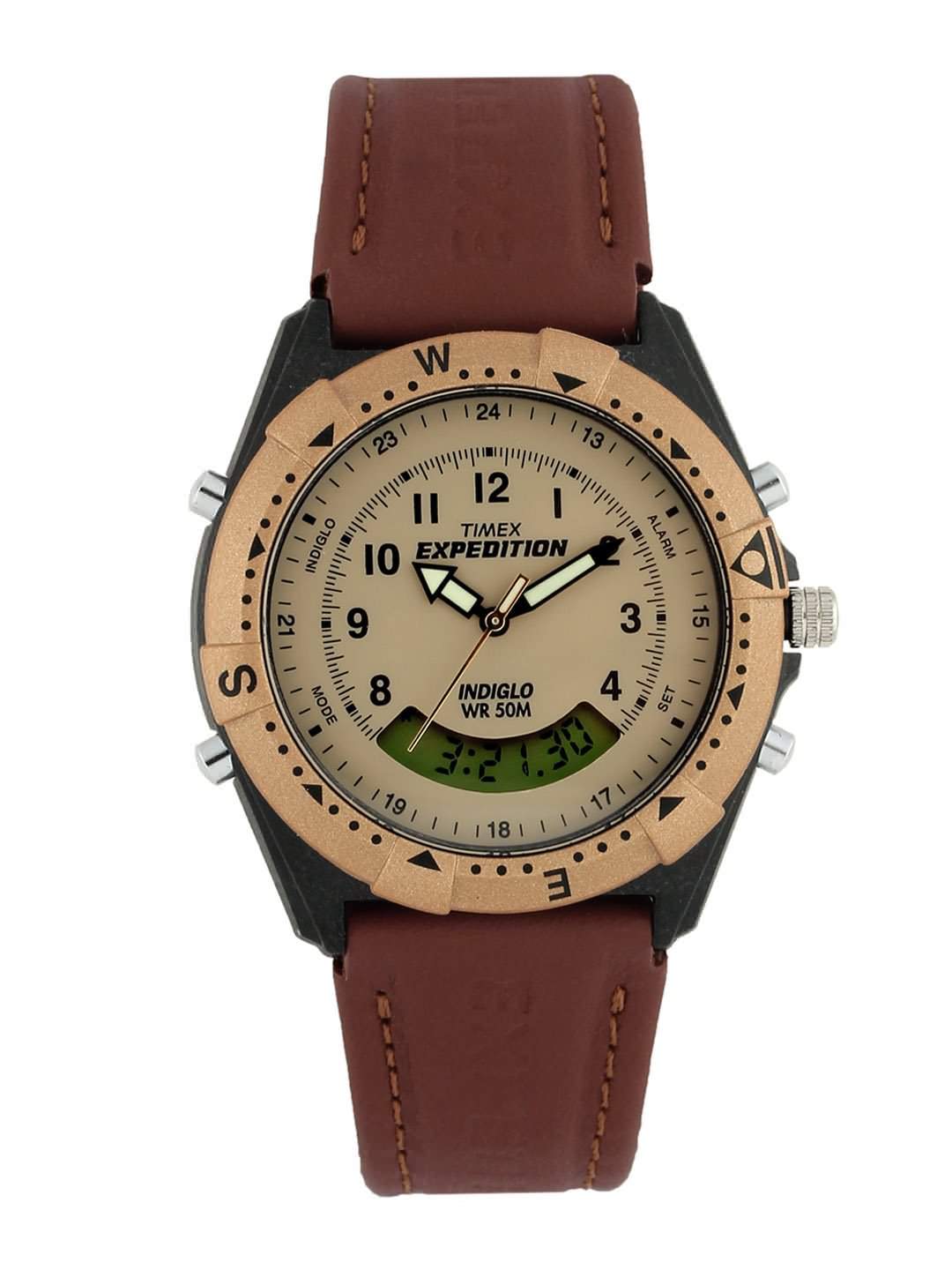 Timex Men Brown Dial Watch