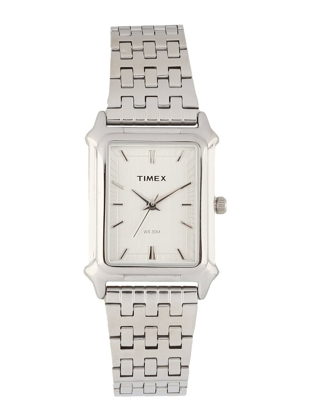 Timex Men Silver Dial Watch
