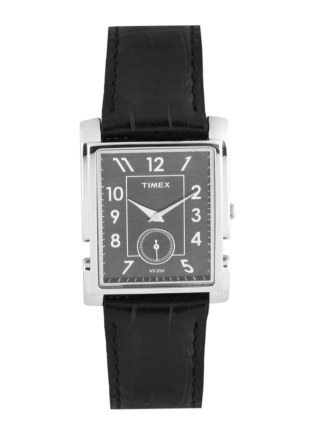 Timex Men Black Chronograph Watch