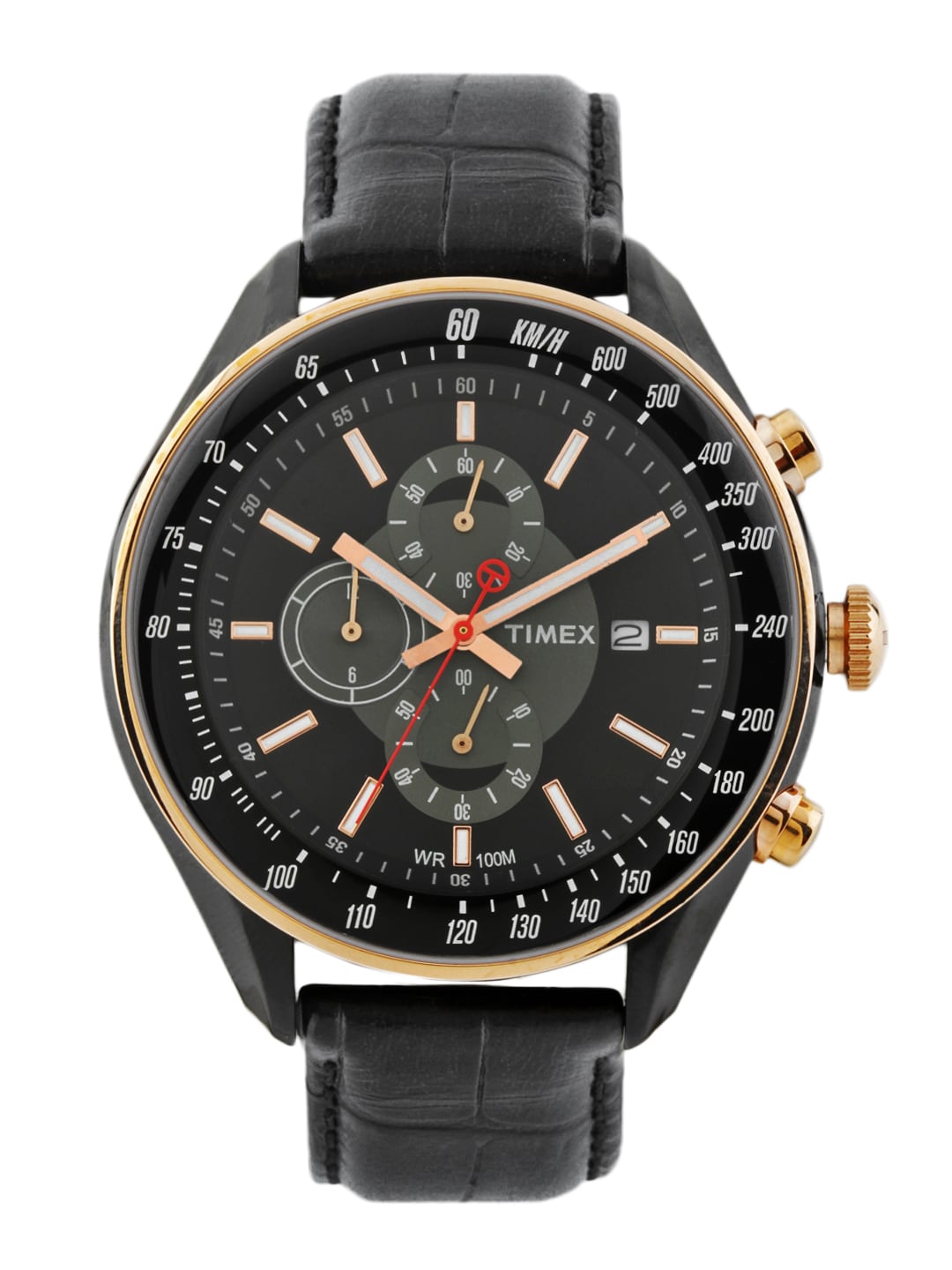 Timex Men Black Dial Watch