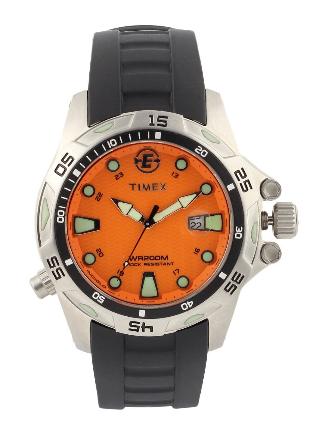 Timex Men Orange Dial Watch