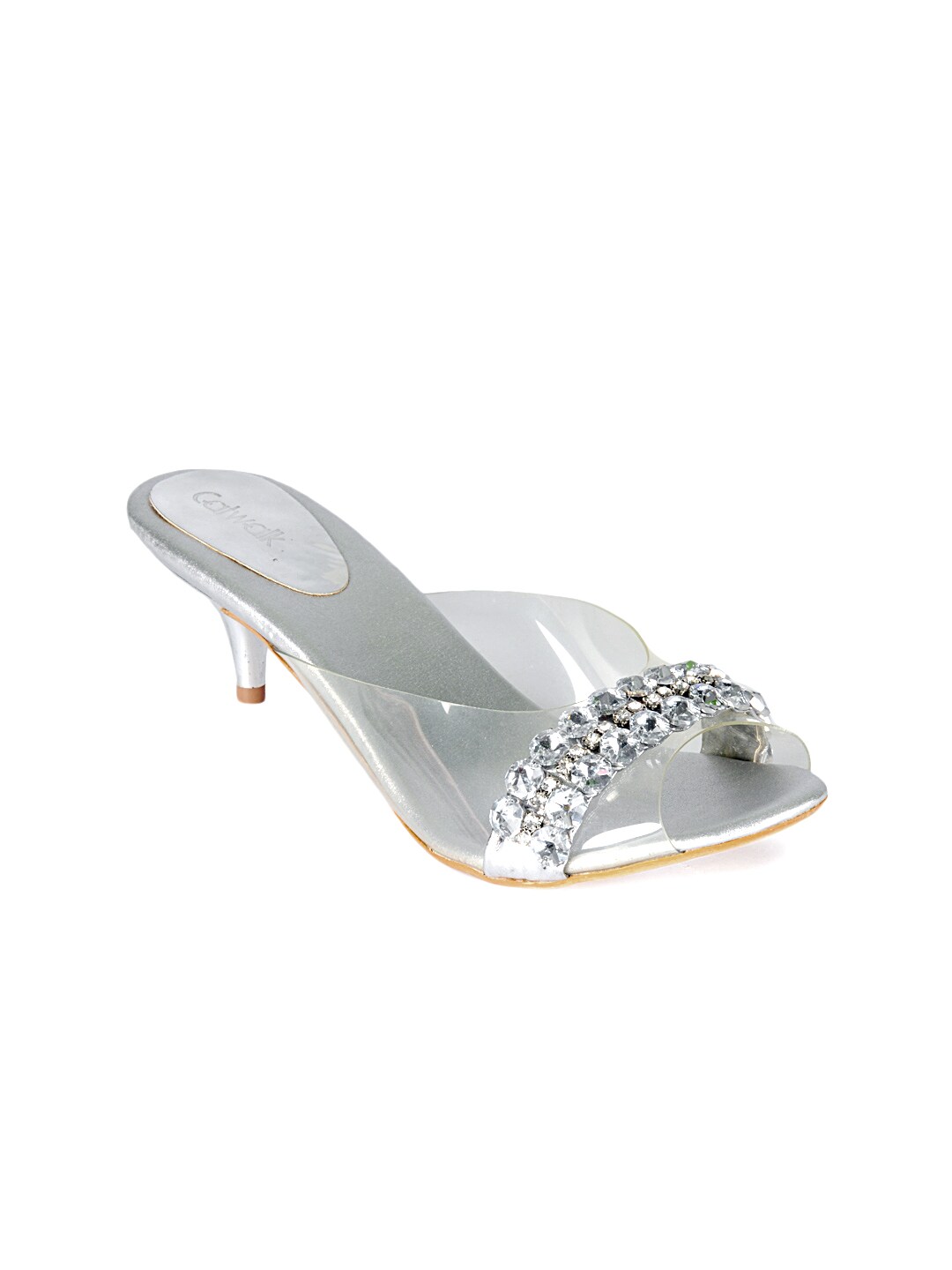 Catwalk Women Silver Heels