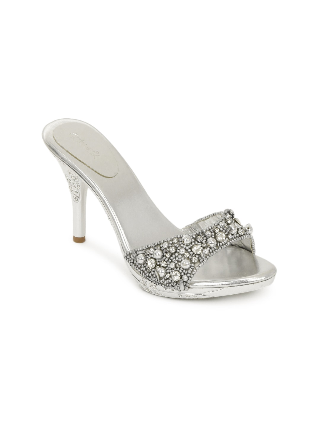 Catwalk Women Silver Heels