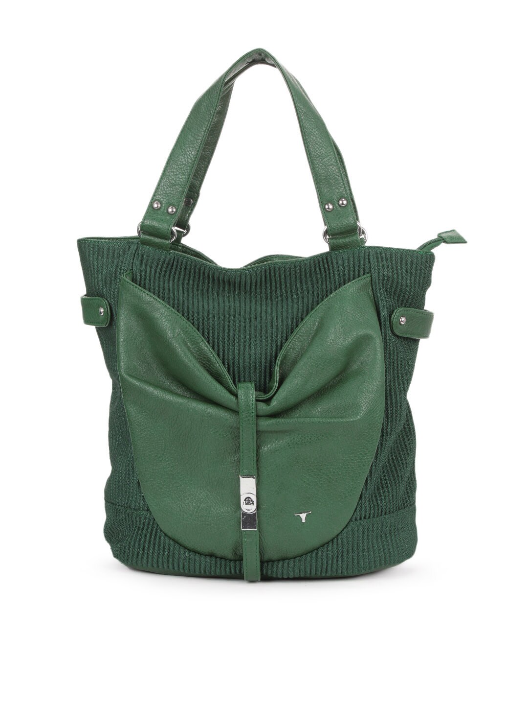 Bulchee Women Green Handbag