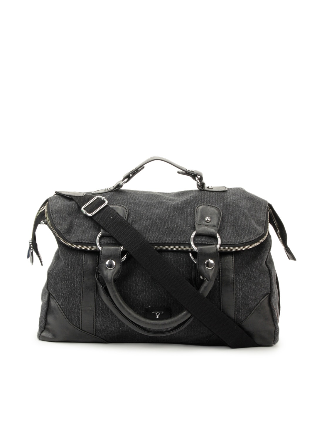 Bulchee Women Charcoal Handbag