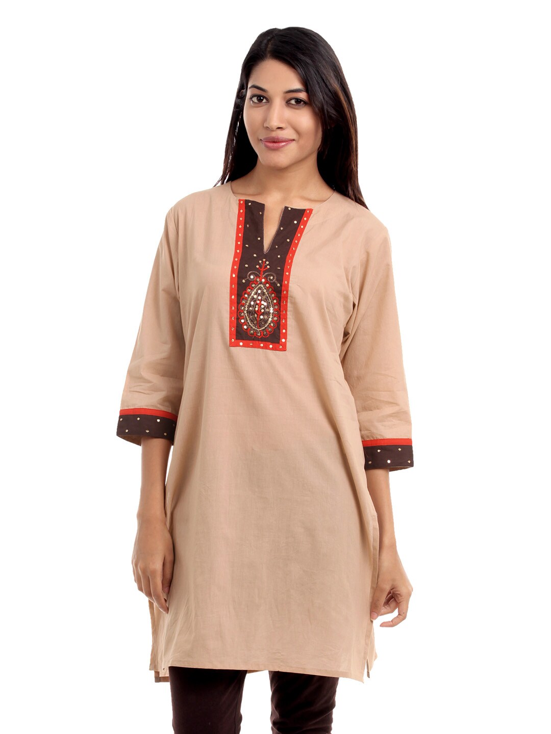 Shree Women Beige Kurta