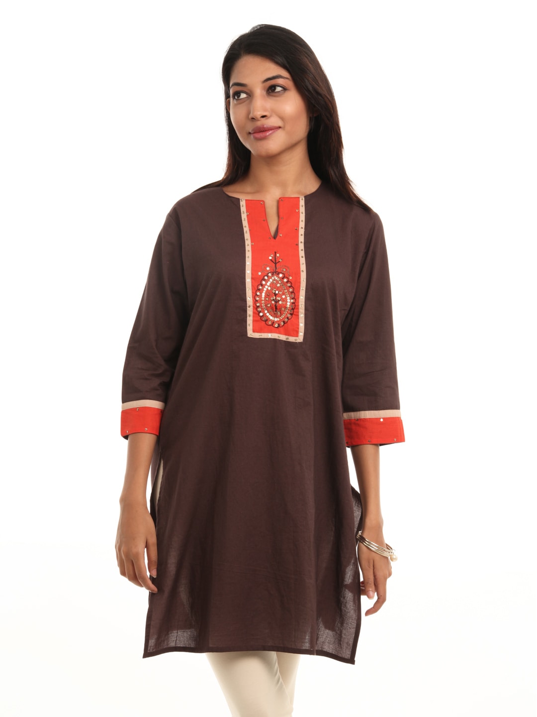 Shree Women Brown Kurta