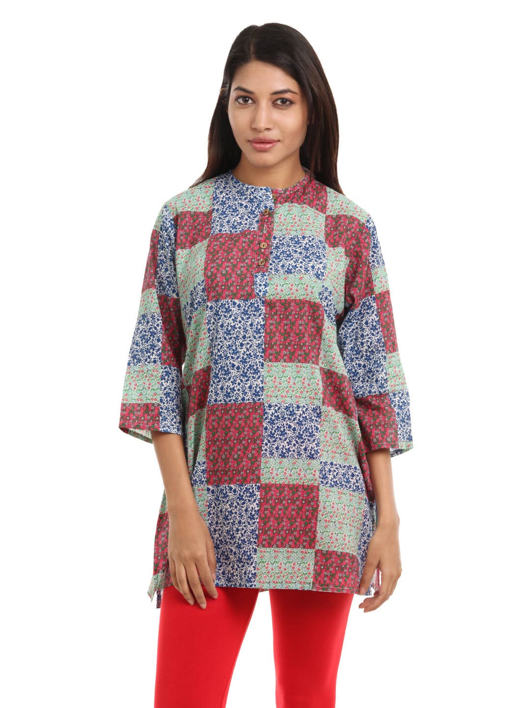 Shree Women Multicoloured Kurti