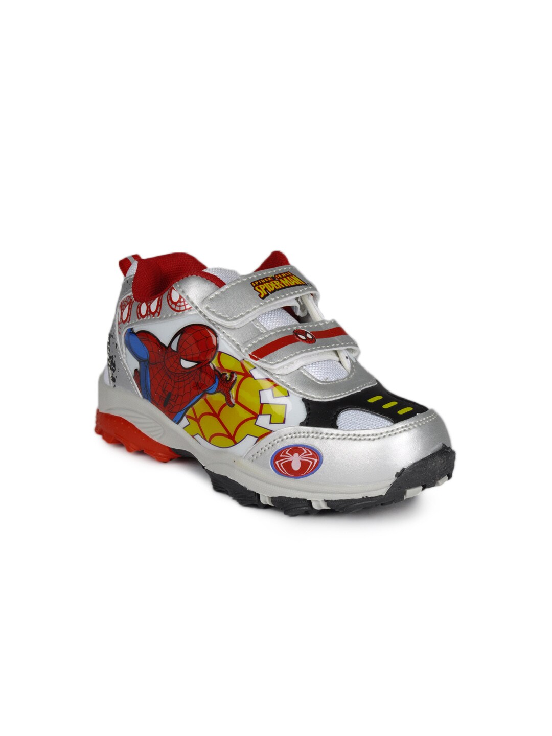 Marvel Boys Grey Web Spider Casual Shoes