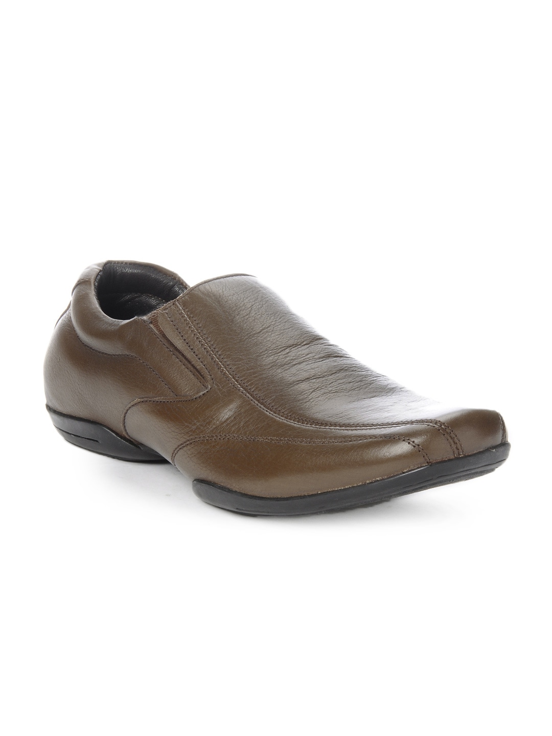 Franco Leone Men Brown Formal Shoes