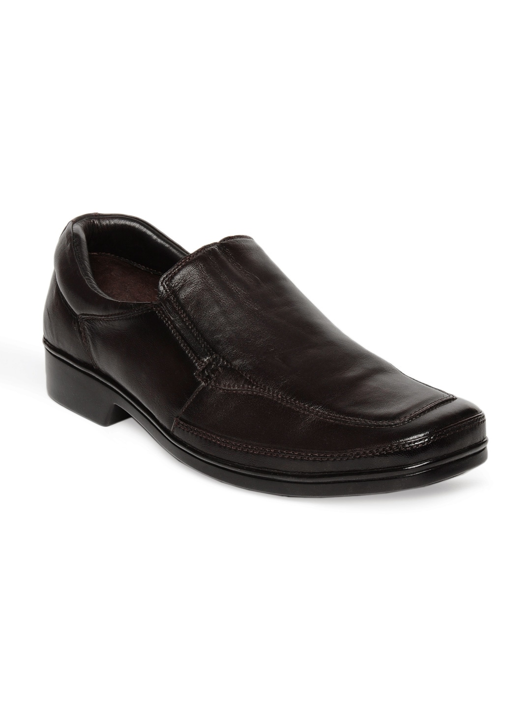 Franco Leone Men Dark Brown Formal Shoes
