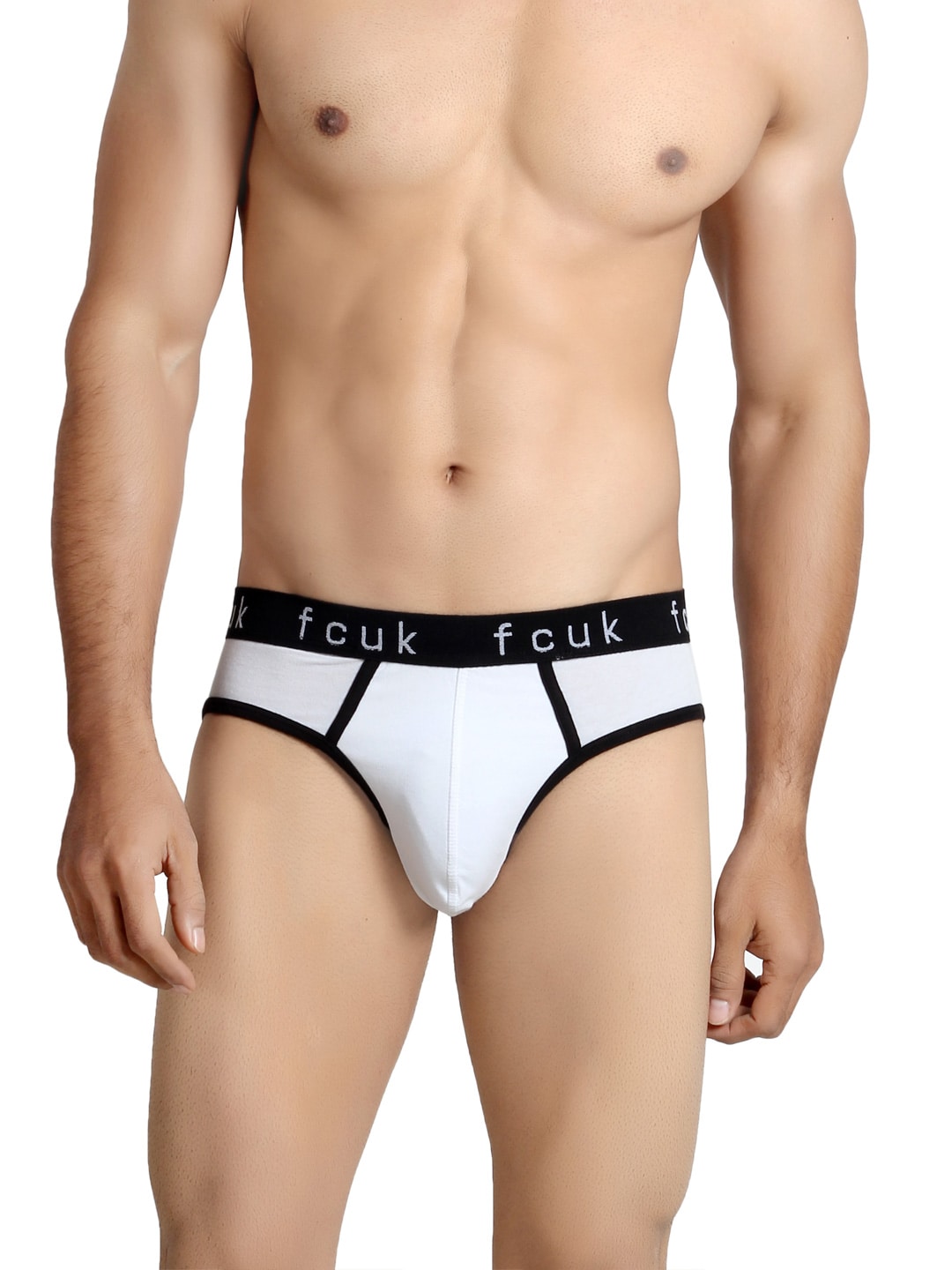 FCUK Underwear Men White Brief