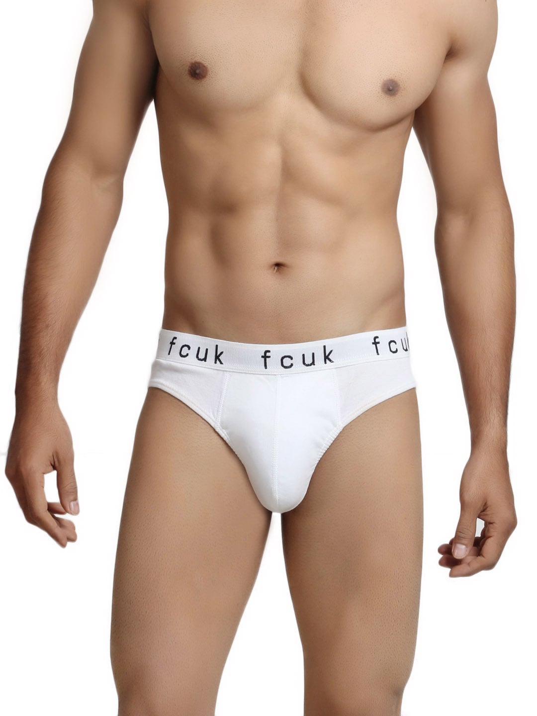 FCUK Underwear Men White Brief