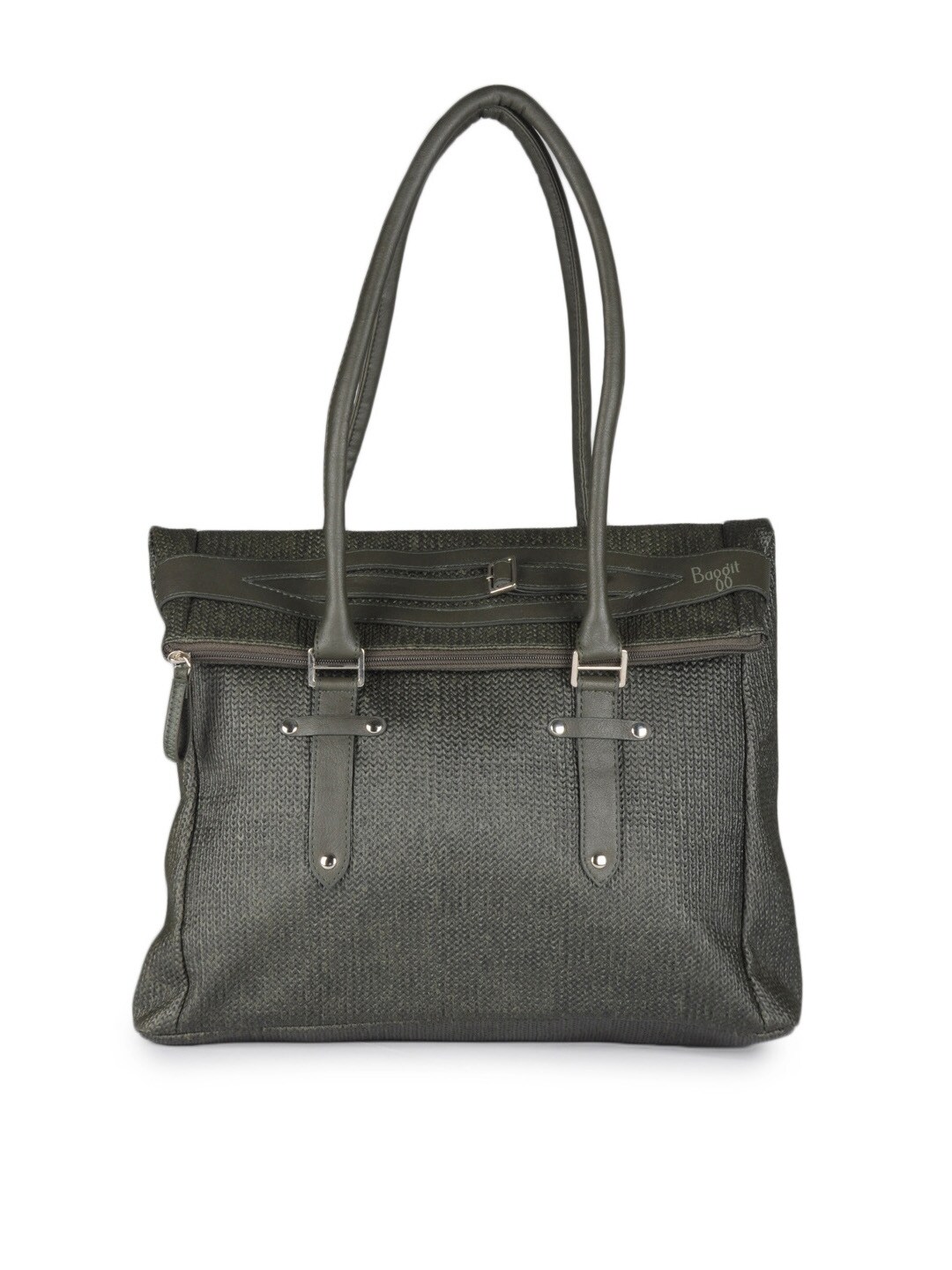 Baggit Women Olive Green Handbag