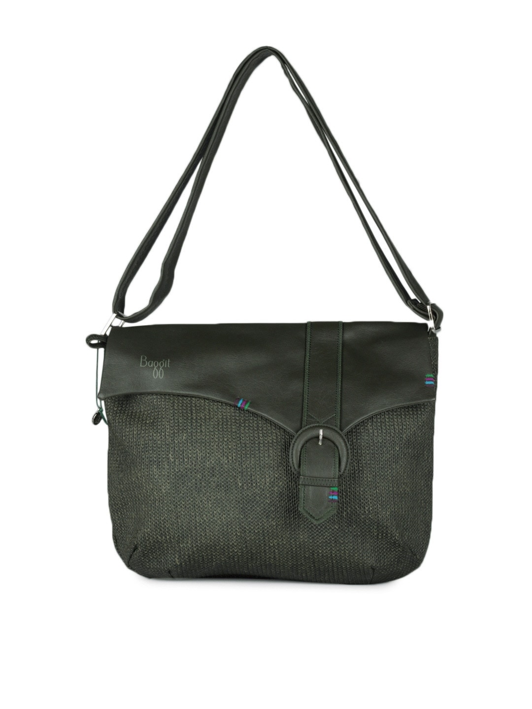 Baggit Women Olive Green Bag