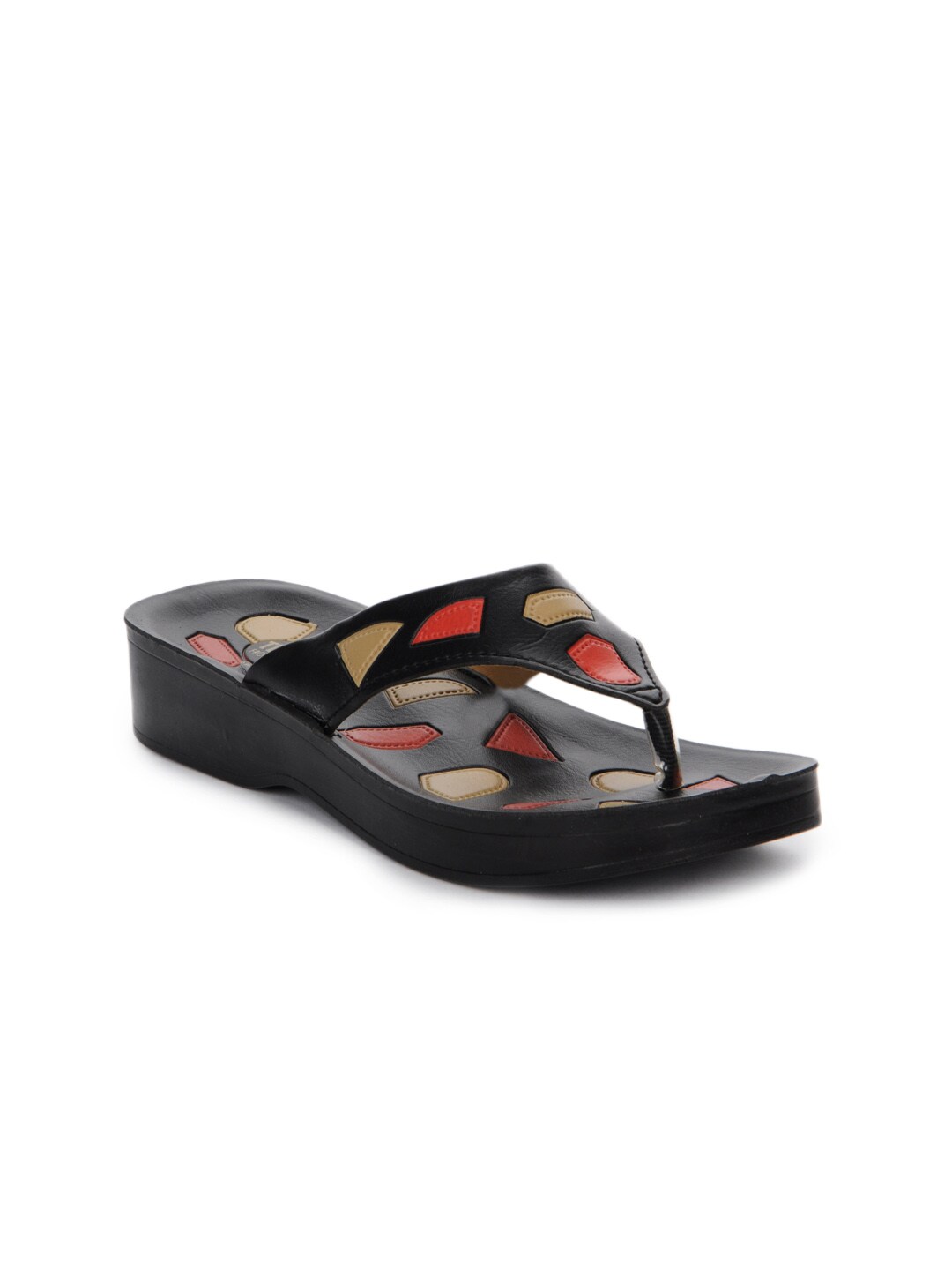 Tiptopp Women Black Sandals