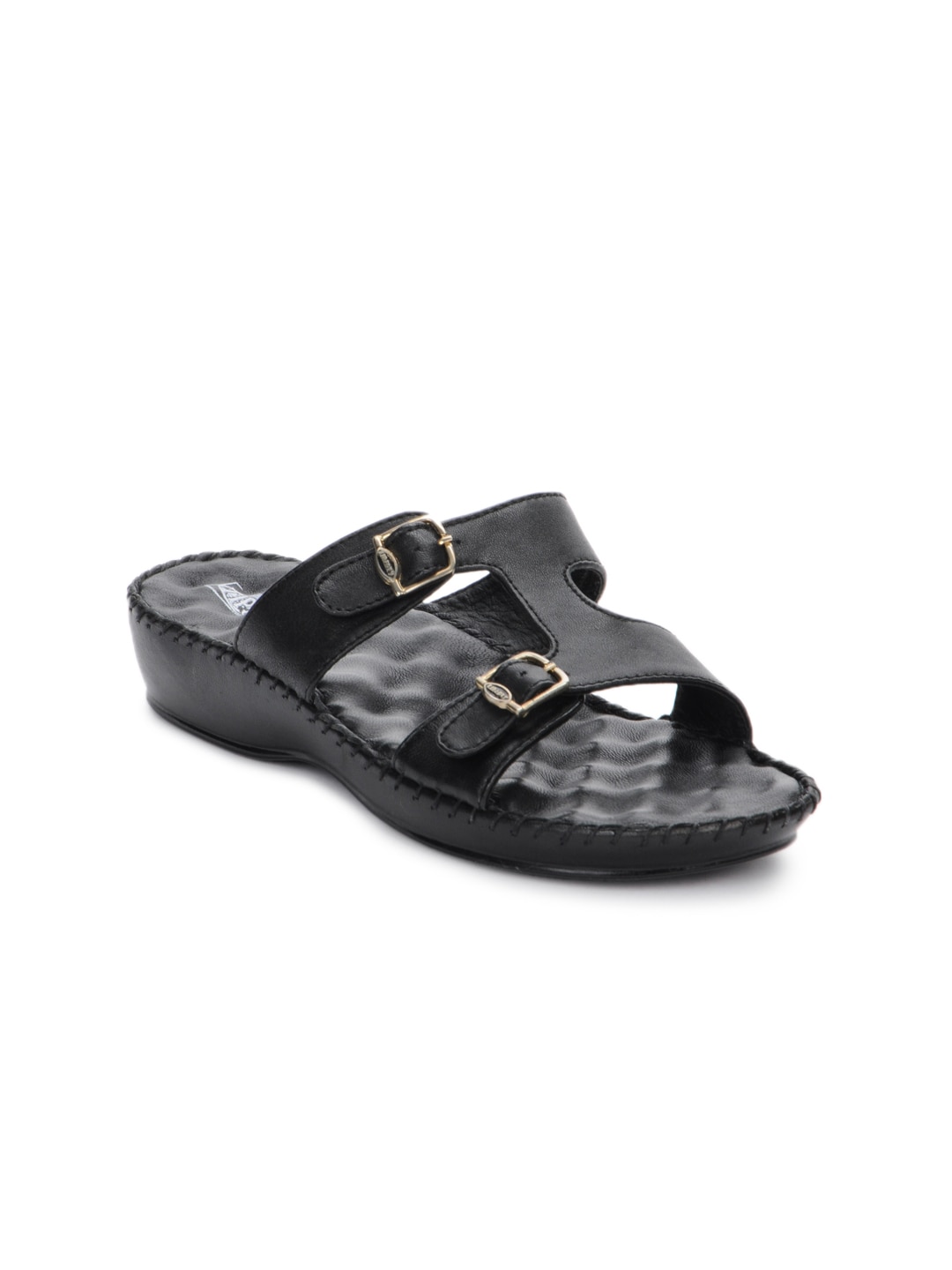 Tiptopp Women Black Flats