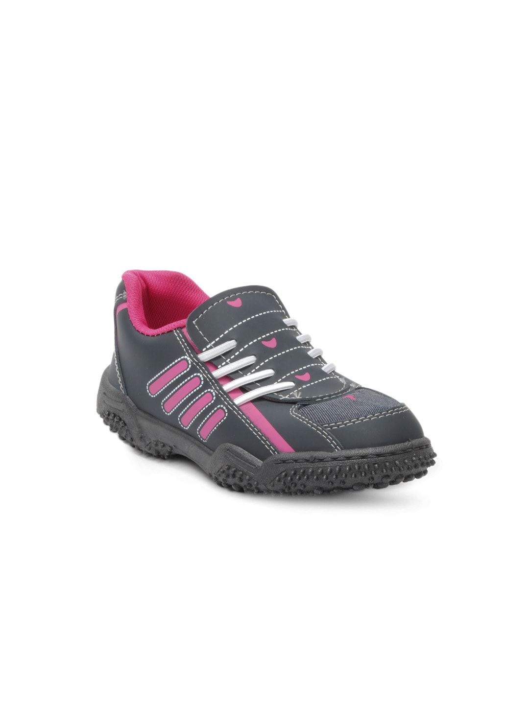 Footfun Kids Unisex Grey Shoes