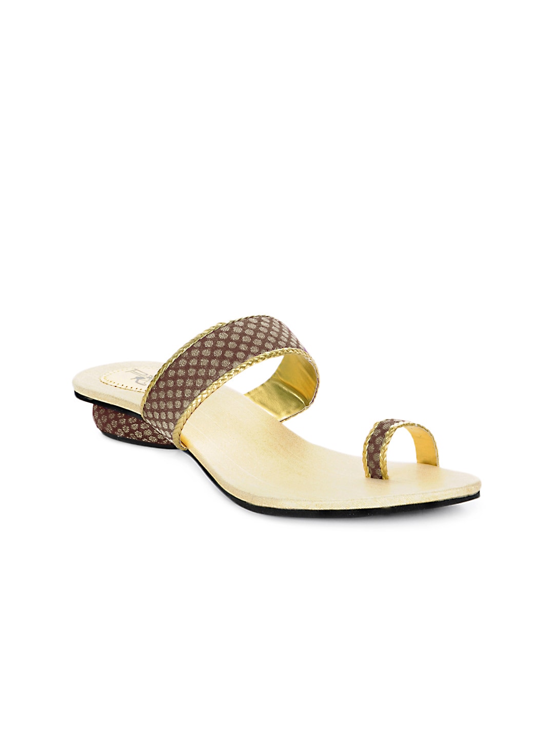 Portia Women Copper-Toned & Brown Sandals